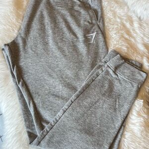 Gymshark Gray Joggers with Elastic Waistband